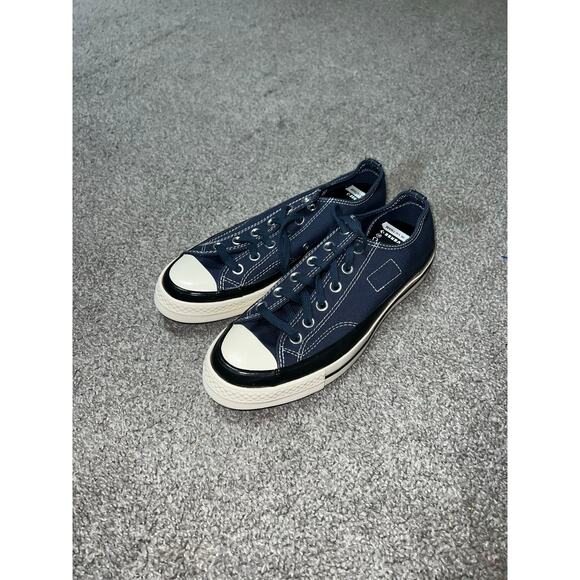 Converse Fragment Design x Moncler x Chuck 70 Low sneakers in Insignia BlueNEW main image 5